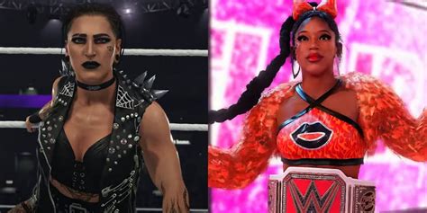 The Highest Rated Female Wrestlers In Wwe 2k23