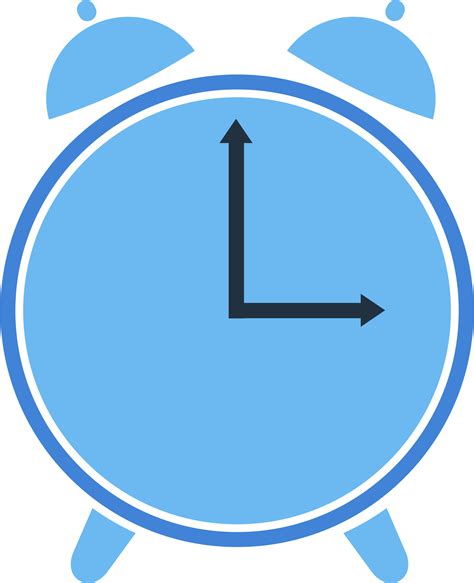 Alarm Clocks Computer Icons Jam Dinding Icon Design Blue Clock Icon