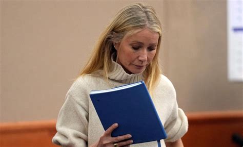 Gwyneth Paltrow In Court She Knew Skiing Was Irresponsible That Way