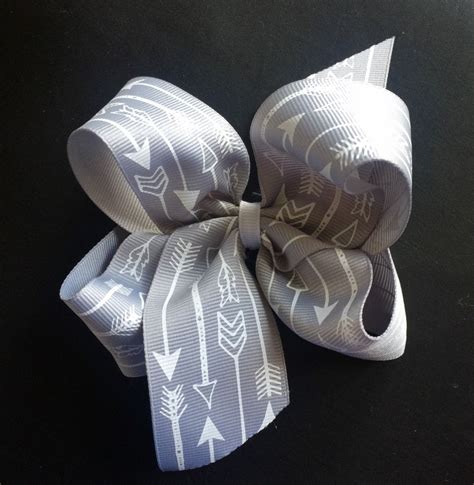 Arrow Hair Bow Boutique Hairbow Etsy Boutique Hair Bows Hair Bows Custom Hair Bow