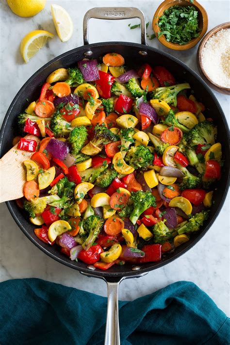 Sauteed Vegetables - Cooking Classy