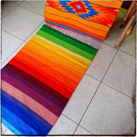 Colorful Rainbow Bohemian Handwoven Rug Runner Farmhouse Rug Etsy