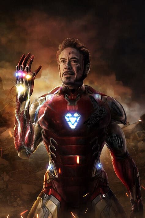 Super Hero Iron Man Avengers End Game Art Wall Poster 20x30 Ebay