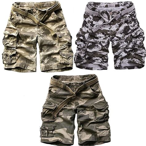 cheap tactical camo short pants military style army bermuda camouflage cargo shorts men baggy