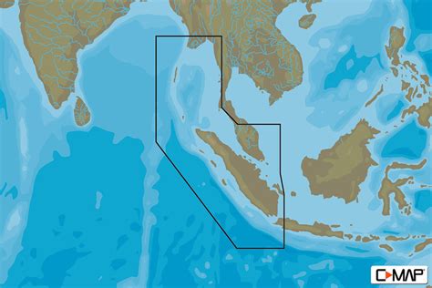 C Map As N208 Andaman Sea And Malacca Strait Max N Asia Local Sailrace