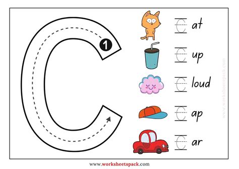 Free Printable Big Letter Tracing Worksheets Worksheetspack