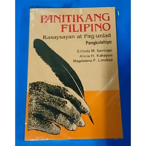 Panitikang Filipino By Santiago Shopee Philippines