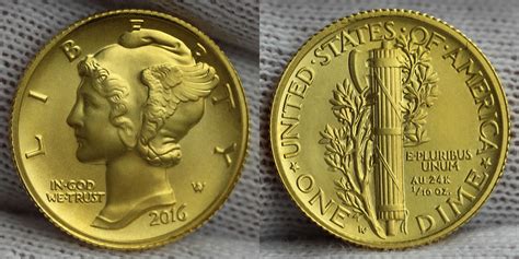 2016 Mercury Dime Centennial Gold Coin Photos Coinnews