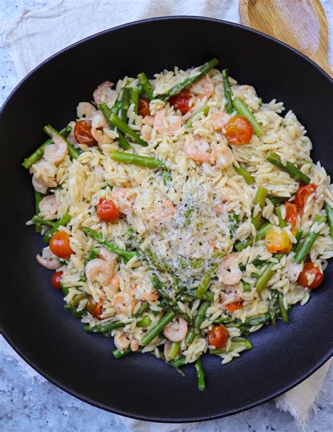 Creamy Shrimp Orzo All About Well