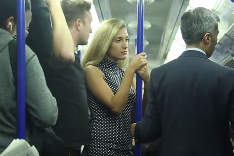 Shocking Footage Man Gropes Woman On Public Transport