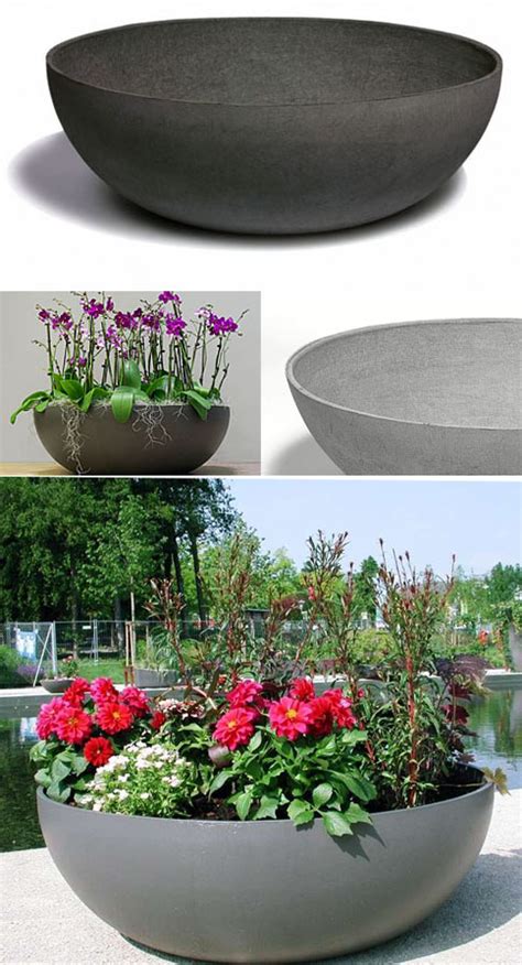Round Saucer Planters