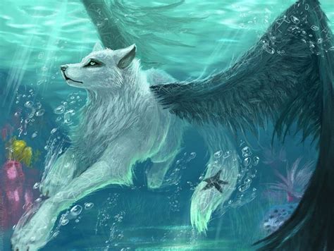 Take A Look At These Spectacular Elemental Wolves Fantasy Wolf