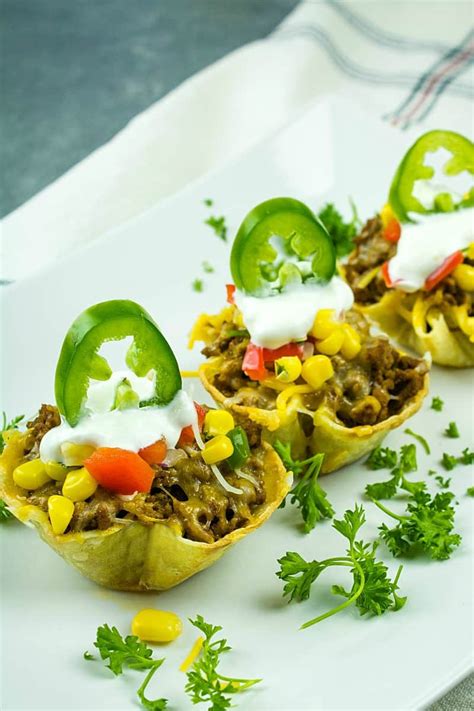 Mini Taco Cup Appetizers Must Love Home