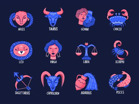 Astrology Symbols Of Zodiac Signs