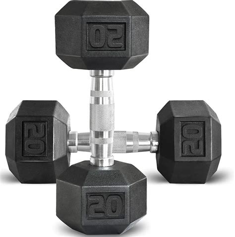 Rubber Hex Dumbbells Coated Solid Steel Cast Weight Dumbbell For Muscle