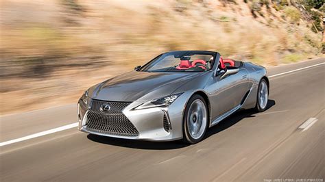motor mondays sexy fast lexus lc500 drops its top for 2021 phoenix business journal