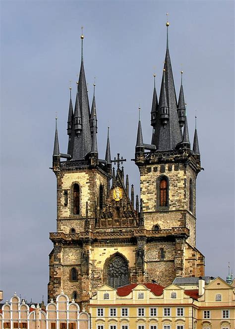 Church Of Our Lady Before Tyn Prague Cz Photograph By Christine Till