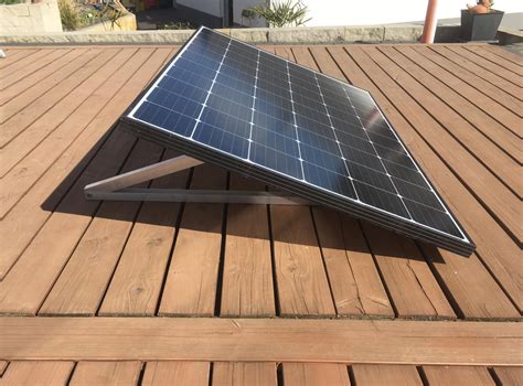 Nuafix Solarpanel Halterung Photovoltaik Solarmodul Balkonkraftwerk