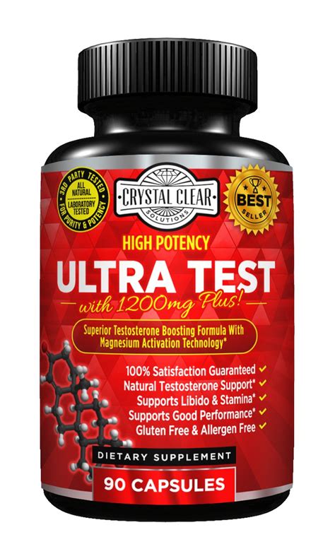 Ultra Test Complex Testosterone Booster With Horny Goat