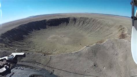 Meteor Impact Crater 1 Mile Wide Arizona 2014 Youtube