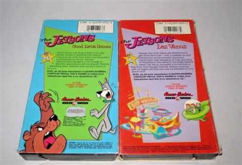 HANNA BARBERA SUPER Stars The Jetsons VHS Las Vegas Good Babe Scouts Tested PicClick