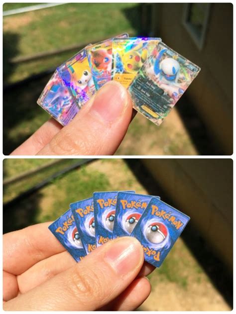 You evolve it to stage 1 and then stage 2, so there are two steps to get to your final evolution in general. MADE TO ORDER Tiny Pokemon Card Deck | Etsy | Mini things ...