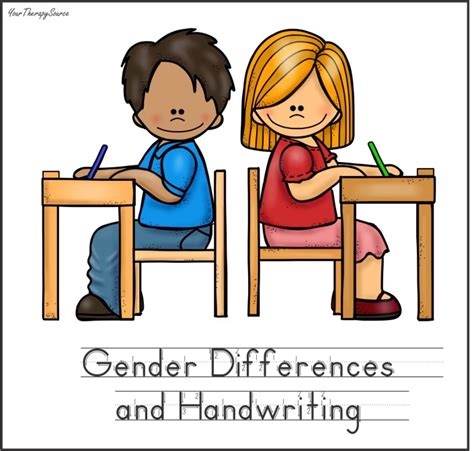 Gender Differences And Handwriting Your Therapy Source
