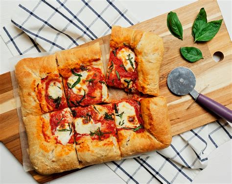 Stuffed Crust Margherita Pizza Recipe Sidechef