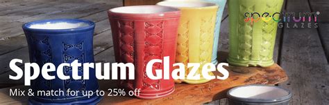 Spectrum Glazes The Ceramic Shop