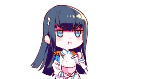 Chibi Anime Girl Eating Ramen Gambarku