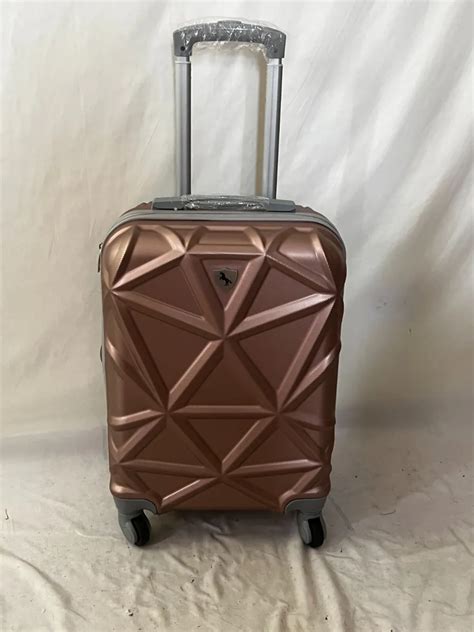 Gem 3 Piece Hardside Expandable Spinner Luggage Set Mint 53 Off