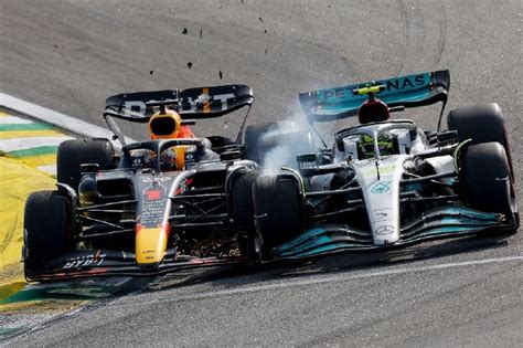 Max Verstappen Lewis Hamilton Crash At Brazilian Grand Prix Unavoidable