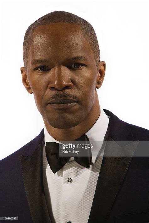 Actor Jamie Foxx Is Photographed At The Naacp Image Awards For Los
