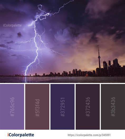 26 Thunderstorm Color Palette Ideas In 2020 Icolorpalette