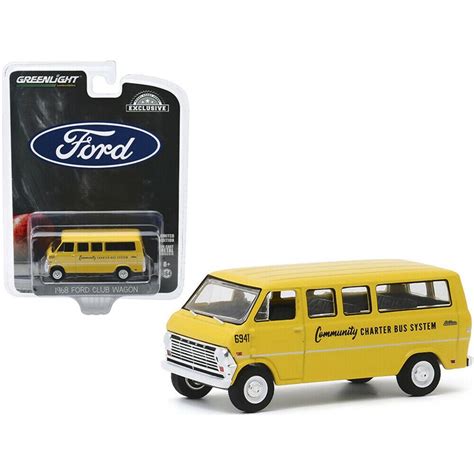 We did not find results for: GREENLIGHT 30155 1968 FORD CLUB WAGON SCHOOL BUS YELLOW DIECAST MODEL 1:64 | eBay