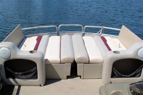 Pontoon Seat That Converts To A Bed Pontoon Boat Seats Pontoon Boat Party Pontoon Seats