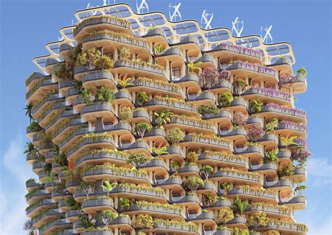 Vincent Callebaut Unveils Design For Modular Timber Tower In Cebu City