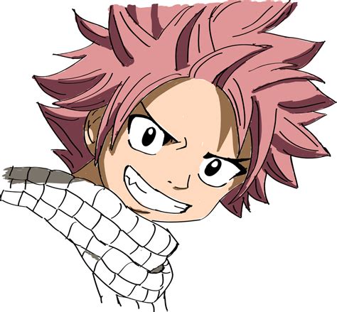 Natsu Fairy Tail Colored By Timjodeydrawings On Deviantart