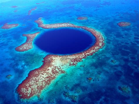 Belizes Great Blue Hole Inside Lighthouse Reef Condé Nast Traveler