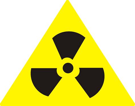 Radioactive Decay Hazard Symbol Radiation Nuclear Power Png Clipart