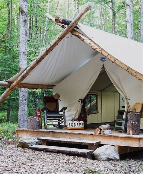 20 Amazing Log Cabin Tents