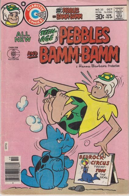 Pebbles And Bamm Bamm Charlton Comics Issue № 35 The Flintstones
