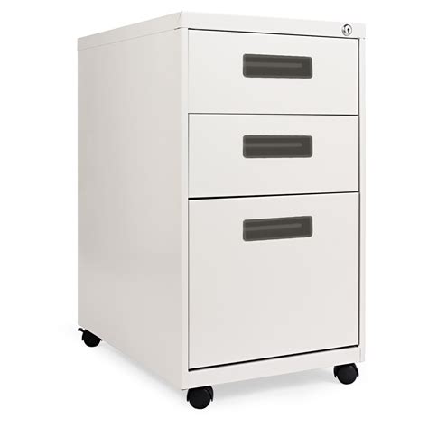 Alera 3 Drawers Vertical Lockable Filing Cabinet Gray