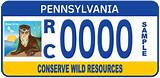 Images of River Otter License Plate Pa