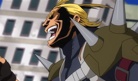 Por eso , pienso hacerlo. 'My Hero Academia' Reveals All Might's Surprising ...