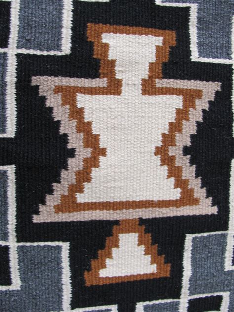 Vintage Handwoven Small Navajo Rug