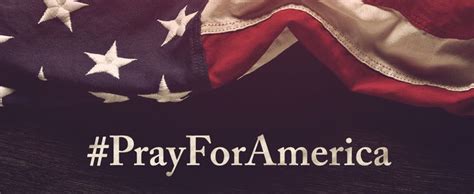 Pray For America American Flag Banner Flag Banner