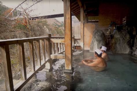 Japanese Onsen Bath Experience Fukushima Travel