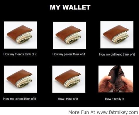 Truth About My Wallet My Wallet Me As A Girlfriend Expectation Vs