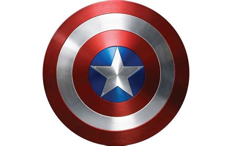 3d Model Captain America Shield Vr Ar Low Poly Cgtrader